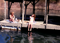 Boat Dock at Heber Springs lake house