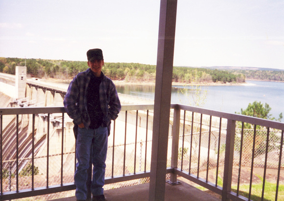 Ryan at Greer's Ferry Dam/Lake