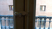 Lock on our balcony door