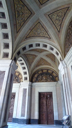 Inside San Francisco el Grande Basilica